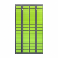 Casier à colis électronique intelligent avec structure assemblée pour centres commerciaux, espaces publics, gestion à distance et enregistrements de livraisons
