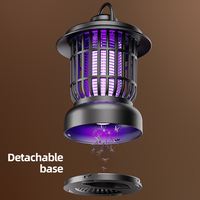 Lampe anti-moustiques électrique avec lumière LED UV, étanche IP68, interrupteur tactile