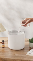 Humidificateur d'air à grande capacité, silencieux et facile à installer, en promotion pour la chambre à coucher