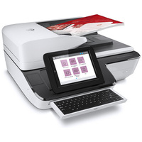 Nouveau pour ScanJet Enterprise Flow N9120fn2, scanner à plat USB 120ppm/240ipm, couleur 48 bits, numérisation automatique, écran tactile, documents A4
