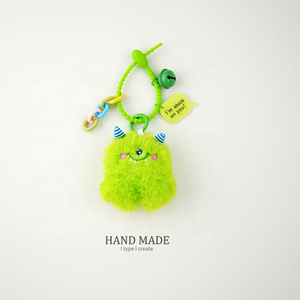Nouveau style 2026 : Adorables porte-clés monstres en peluche, pendentifs pour sacs d'école, petites décorations suspendues, porte-clés - Product Image 5