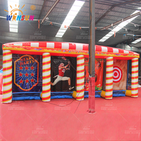 Jeu de tir à l'arc gonflable de nouvelle conception de WINSUN, sport gonflable de jeu de tir de cible d'enfants