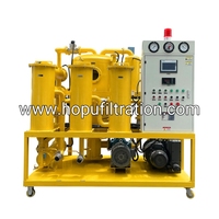 Machine de purification d'huile de transformateur triphasée automatique HOPU PLC 8 gallons – Nouvelle déshydratation profonde, dégazage et nettoyage d'huile isolante