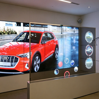 Pantalla OLED Transparente de 30/55/75 Pulgadas con Pantalla Táctil, Bajo Consumo de Energía, Diseño sin Marco