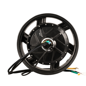 Nouveau moteur à moyeu BLDC haute puissance et vitesse rapide YMMOTOR 17 pouces 48-72V 8000W, garantie 1 an pour scooter électrique, cyclomoteur, moto - Product Image 1
