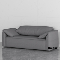 Produit phare : Ensemble de canapés modulaires en tissu doux, design en I, couleur unie, avec revêtement en velours, pour salon et villa