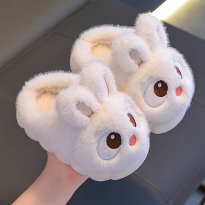 Chaussons en coton pour enfants, pantoufles chaudes antidérapantes pour filles, chaussures en coton pour garçons, chaussures en coton pour tout-petits - Product Image 6