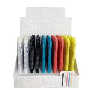 Crayon mécanique rétractable à mine HB en plastique personnalisé, 5 couleurs, pour le dessin, l'architecture et le traçage - Product Image 2