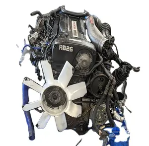 Satılık son varış Nissan RB26DETT motor japon kullanılmış motor RB26 2.6L ikiz Turbo motor