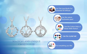 30 % <span class=keywords><strong>de</strong></span> réduction sur les pendentifs diffuseurs en acier inoxydable plaqué or, avec perles Harmony <span class=keywords><strong>Bola</strong></span> et cages à perles, pour femmes - Product Image 3