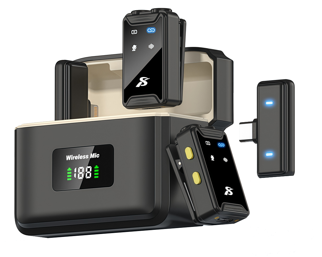 Black  type-c+ lightning