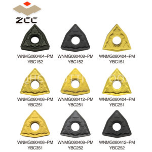 Zcc kim loại ban đầu chuyển tooltoolsturning wnmg060408 Carbide chèn CNC chuyển công cụ máy tiện cắt Công cụ Cắt công cụ chèn - Product Image 4