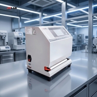 Probador de sellado térmico de bolsas de embalaje completamente automático/probador de sellado térmico multipunto de laboratorio máquina de prueba inteligente
