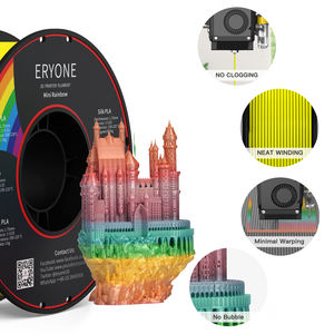 Filamento de Impresión 3D Eryone <span class=keywords><strong>Mini</strong></span> Rainbow PLA de 1.75 mm para Impresora 3D y Bolígrafo de Impresión 3D - Product Image 1