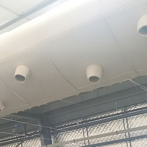 Vanne de conduit d'air en polyester ignifuge 100% FR personnalisée pour <span class=keywords><strong>maison</strong></span> de cochon-Installation facile économie d'énergie conception graphique de conception moderne - Product Image 3