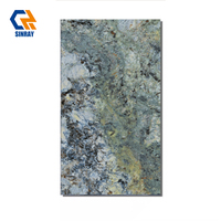 Carreaux de porcelaine imitation pierre moderne 600x1200mm 9mm Brillant Antibactérien Résistant aux acides Carreaux de sol et de mur pour salle de bain Villa Park