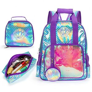 Mochila Impermeable de Cuero Genuino con Marco Externo Ligero de 50-70L, Conjunto de Tres Piezas de Moda Versátil con Diseño Láser para Ciclismo - Product Image 1