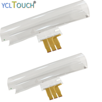 Écran tactile interactif de 22 pouces, film tactile interactif USB pour projection, films tactiles interactifs pour entreprises, clair, USB 5V, XP, Win7, 8, Android, Linux
