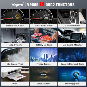 VgateVR800コードリーダーOBD2スキャナーOBD2車診断自動車チェックエンジン自動スキャナーツールPKKW850ELM327 - Product Image 4