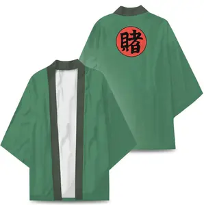 Gerenal Basic Japanse Anime Cosplay 3d Gedrukt Kimono Dropshipping Harajuku Kimono Groothandel Custom Kostuums Kleding