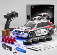Voiture de course télécommandée DZ 1:24 4x4 entièrement proportionnelle, haute vitesse, jouet de drift RC, cadeau ZL