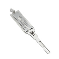 Outil LISHI HU162T(8) 2-en-1 pour serrures de contact et de porte, anti-reflet, pour serruriers professionnels