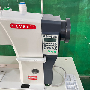 Machine à coudre industrielle à double aiguille à point de chaînette LVBU-1592, multi-aiguilles, élastique - Product Image 4