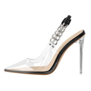 Migliori <span class=keywords><strong>donne</strong></span> Designer <span class=keywords><strong>tacchi</strong></span> alti di cristallo <span class=keywords><strong>con</strong></span> scarpe alla moda <span class=keywords><strong>con</strong></span> <span class=keywords><strong>tacchi</strong></span> sottili <span class=keywords><strong>Nude</strong></span> - Product Image 6