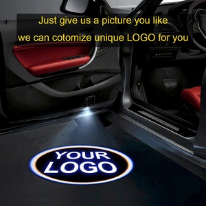 Lumière de bienvenue sans fil pour voiture avec logo personnalisé, plusieurs motifs disponibles, lentille haute définition 5W, lumières de porte de voiture avec logo - Product Image 5
