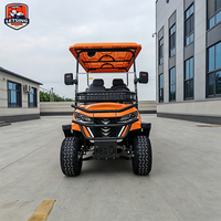 Voiturette de golf 6 places sur mesure, certifiée CE, fabrication chinoise directe, chariot de golf électrique en gros