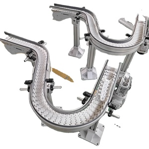 Maxsen Chất lượng cao linh hoạt chuỗi băng tải quay cong băng tải với POM nhựa chuỗi và nhôm hồ sơ cho thực phẩm sử dụng - Product Image 6