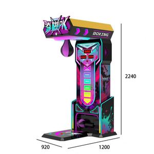 High Performance <b>Punch</b> Strength Tester for Game Center Durable Metal Enclosure Boxing <b>Machine</b> - Product Image 1