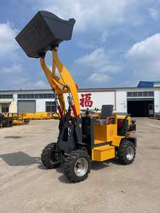 Mesin diskon besar 4x4 tugas berat diesel hidrolik kompak roda pemuat Mini teleskopik depan kecil - Product Image 4