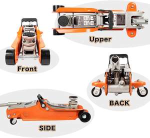 <span class=keywords><strong>Cric</strong></span> hydraulique de course à profil <span class=keywords><strong>bas</strong></span> de 2,5 tonnes (5 500 lb) en acier robuste pour voitures et usage en garage - Product Image 5