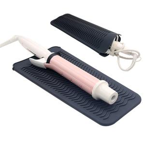 Supporto in Silicone <span class=keywords><strong>per</strong></span> Ferro Arricciacapelli, Tappetino Termoisolante <span class=keywords><strong>per</strong></span> <span class=keywords><strong>Piastra</strong></span>, Copertura <span class=keywords><strong>per</strong></span> Ferro Piatto e Protezione <span class=keywords><strong>per</strong></span> Utensili da Styling - Product Image 1
