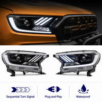 Voll-LED-Scheinwerfer Auto-Frontleuchten-Set für Ford Ranger T6 T7 T8 2015-2020 mit Dynamischem Blinker LED-Scheinwerfer Großhandel