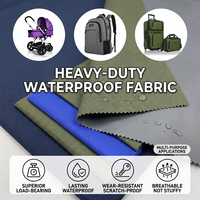 Tissu Oxford 100% polyester enduit de PVC, imperméable, ignifuge, pour tente de camping et auvent extérieur