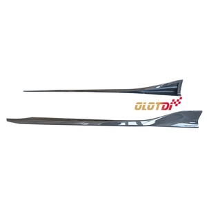 Extensiones de faldones laterales de fibra de carbono VRS para BRZ ZD8 GR86 ZN8, estilo automotriz, color negro, 2022-, derecha, 3m - Product Image 1