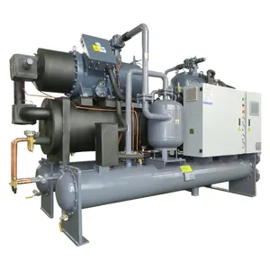 40HP Industrial Cooling System Screw Water Cooled Screw Chiller