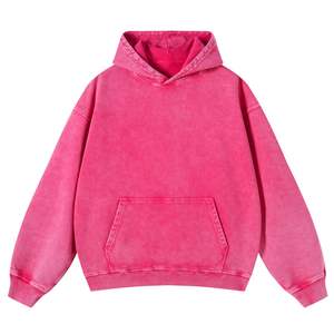 Men's 90s <b>Retro</b> Streetwear Hoodie Oversized Acid Wash Couples <b>Sweatshirt</b> Unisex Design - Product Image 4