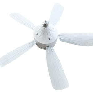 Ventilateur de plafond domestique en gros avec lumière, ventilateurs à visser E27, télécommande, LED silencieuse pour garage, luminosité 3000-6500K - Product Image 2