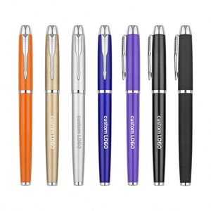 High Quality 0.5MM Metal Gel <b>Pens</b> with Premium Ink Customized Logo for School & Office Use - Product Image 1