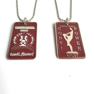 <span class=keywords><strong>Asny</strong></span> Tùy Chỉnh Thủ Công Mỹ Nghệ Mát Thời Trang Dog Tag Mặt Dây Chuyền Với Bóng Chuỗi Cho Nam Giới Và Phụ Nữ - Product Image 3