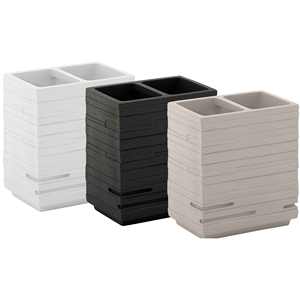 Soporte de cepillo de dientes cuadrado gris paloma ligera herramienta de torneado práctica para uso diario - Product Image 1