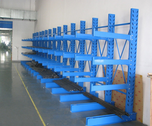 מערכת מתכת אחסון cantiament צד כפול זרוע פלדה מחסן מדף אחסון פלדה מתלה - Product Image 4