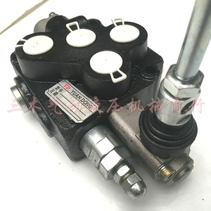 Válvula direccional manual ZT-L12E-OT-1 de 10 mm, válvula de control hidráulico de cuatro vías para productos petrolíferos - Product Image 2