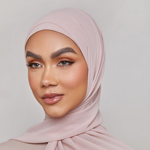 2025 Premium Cantik Flowy Meilleurs Rideaux Doux Stripey Crêpe Mousseline De Soie Musulman Châle Hijab Foulards Foulards Traditionnels Châles - Product Image 2