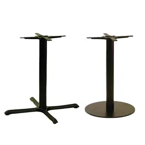 Furniture Elegant Antique Custom Rectangle Outdoor Rotating Rustic Piping Metal Decor Dining Table Legs