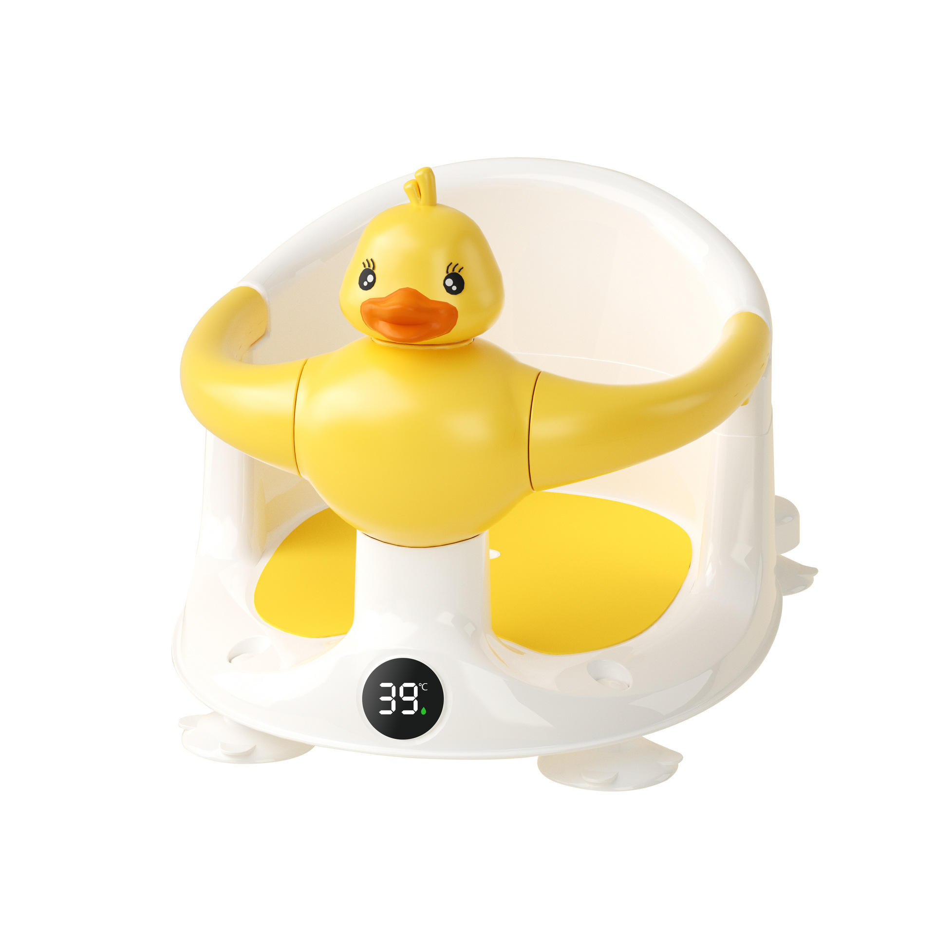 เก้าอี้อาบน้ำเป็ดเหลืองตัวน้อย [รุ่นไวต่อความร้อน]