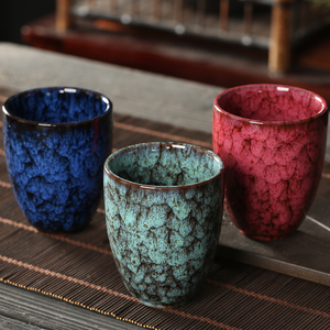<span class=keywords><strong>Tasse</strong></span> Maîtresse en Céramique de Style Japonais de 250 ml, Grande Capacité, Mug Personnel Élégant, Cadeau Idéal pour l'Entrée dans une Nouvelle Maison et les Fêtes - Product Image 3